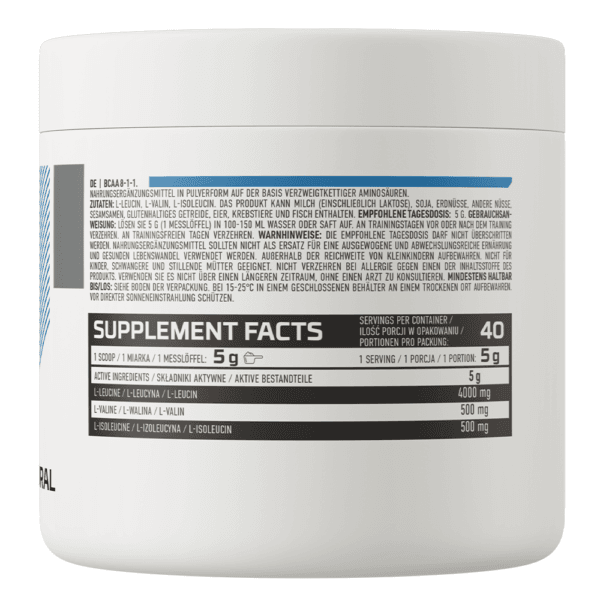 OstroVit BCAA 8-1-1 200 g naturalny