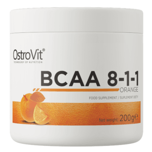OstroVit BCAA 8-1-1 200 g pomarańczowy