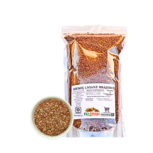 Siemię lniane brązowe 1kg