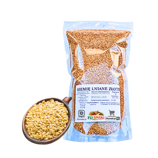 Siemię lniane złote 500g