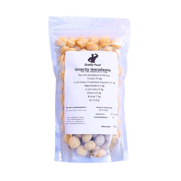 Orzechy Macadamia 250g