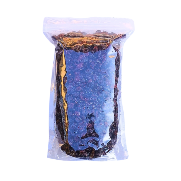 Żurawina suszona cietą tył Żurawina suszona cięta 1kg