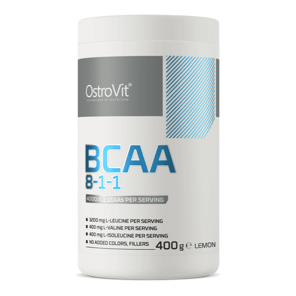 OstroVit BCAA 8-1-1 400 g cytrynowy