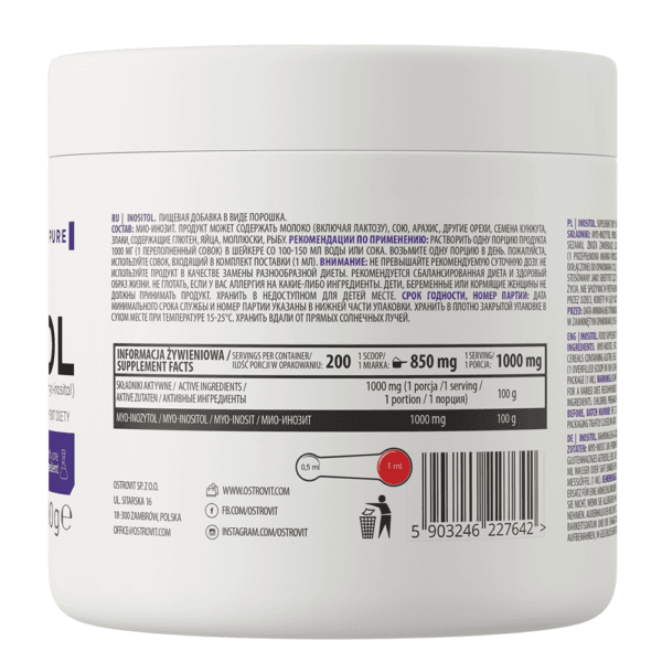 OstroVit Inozytol 200 g naturalny