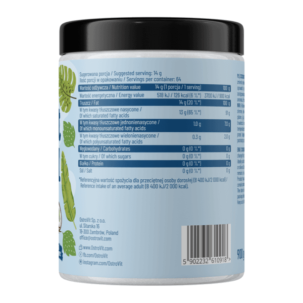 OstroVit Olej Kokosowy 900 g