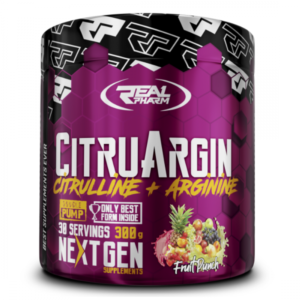 Real Pharm - CitruArgin CYTRULINA ARGININA 300g Lemon