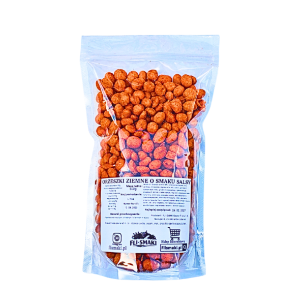 orzeszki salsa Orzechy ziemne w panierce salsa 500g
