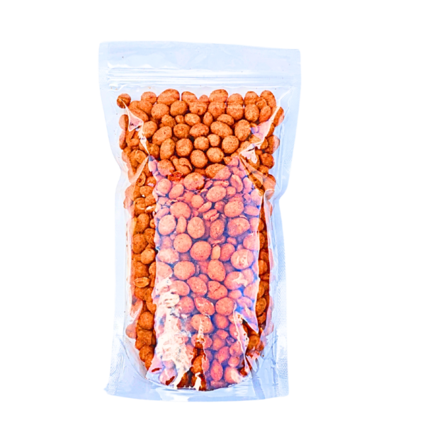 orzeszki salsa tyl Orzechy ziemne w panierce salsa 500g