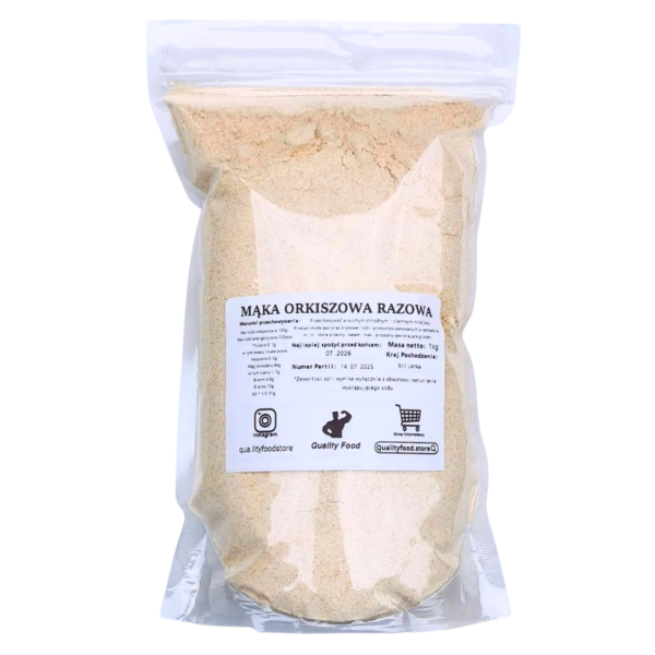 Mąka orkiszowa razowa 1kg
