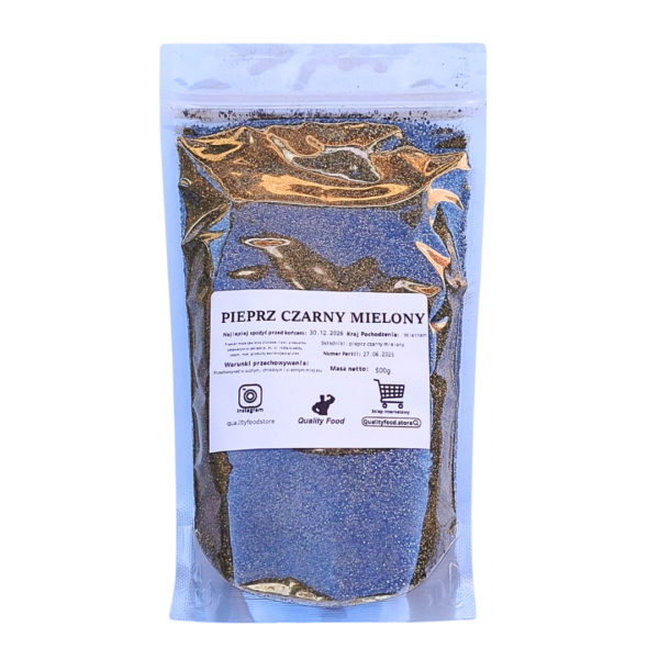 Pieprz czarny mielony 500g