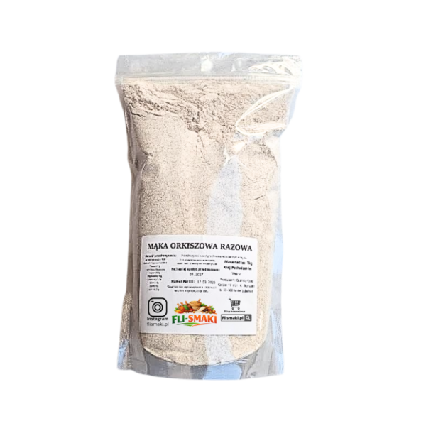 mąka orkiszowa razowa Mąka orkiszowa razowa 1kg
