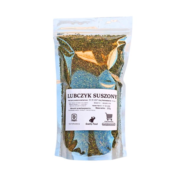 Lubczyk suszony 200g