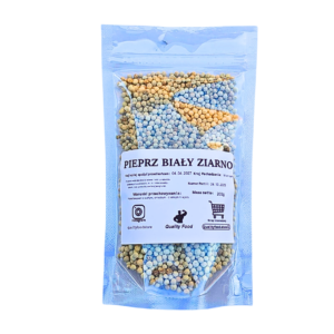 Pieprz biały ziarno 200g