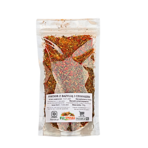 Pomidor z bazylią i czosnkiem 150g
