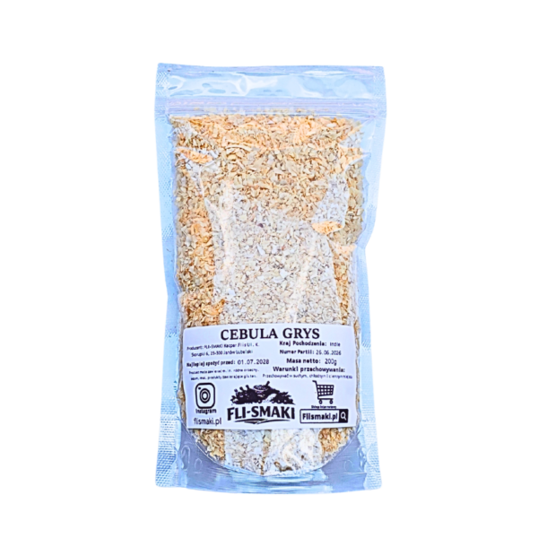 cebulka grys Cebula suszona grys 200g